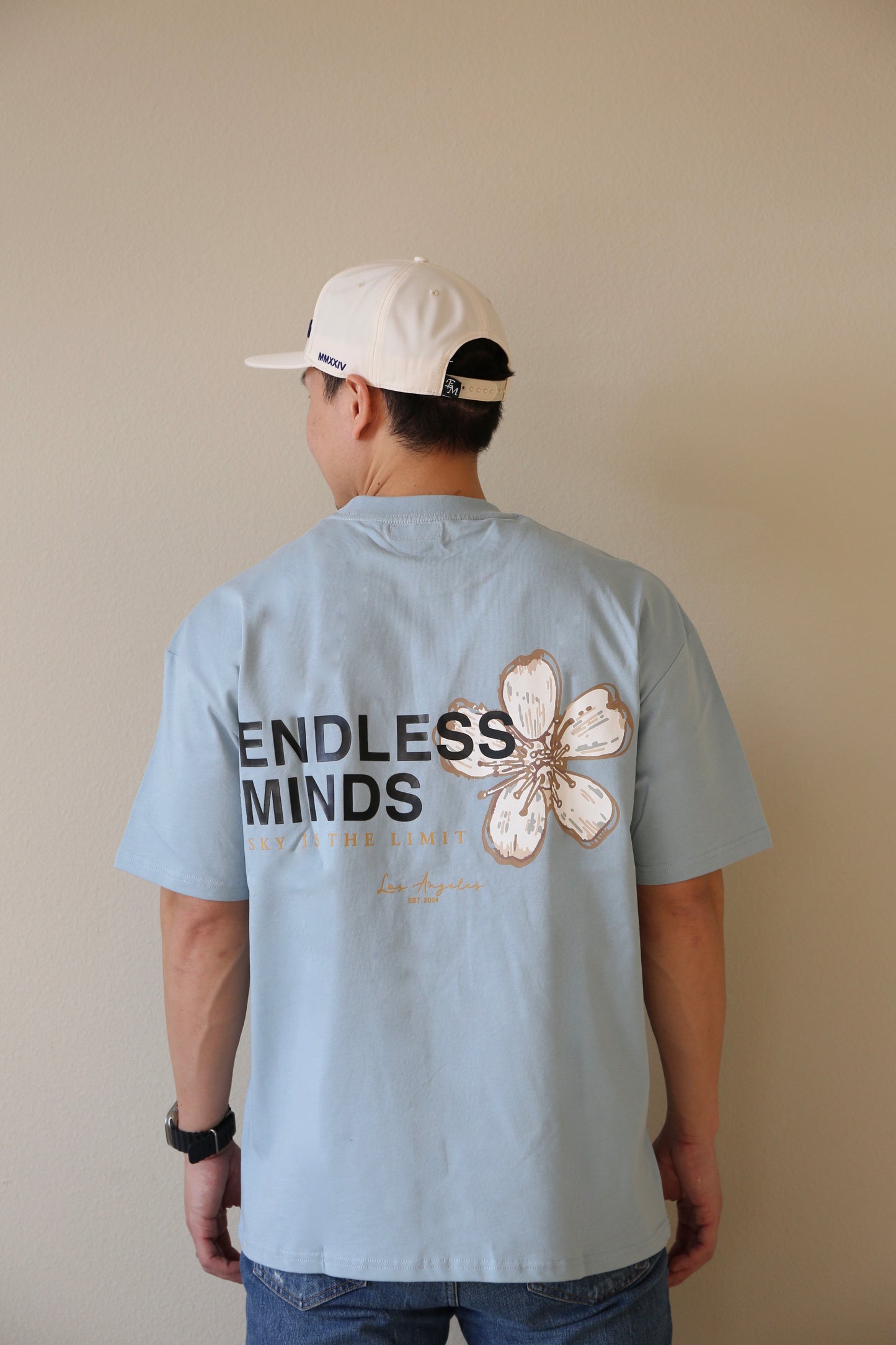 Endless Minds Oversized Floral Tee